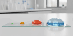 Microdispensing different volumes